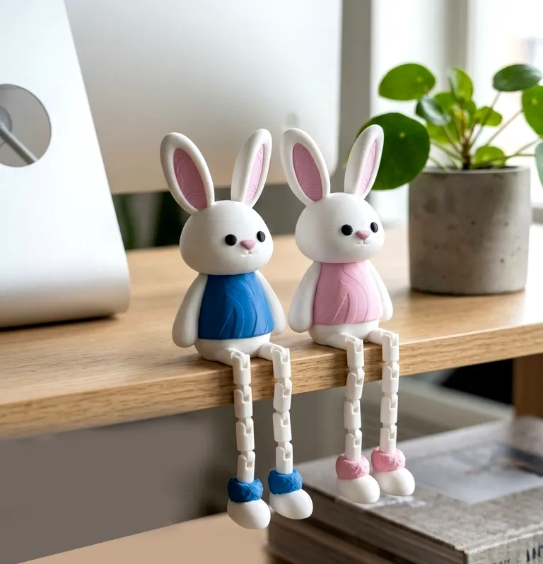 Bunny With Long Legs