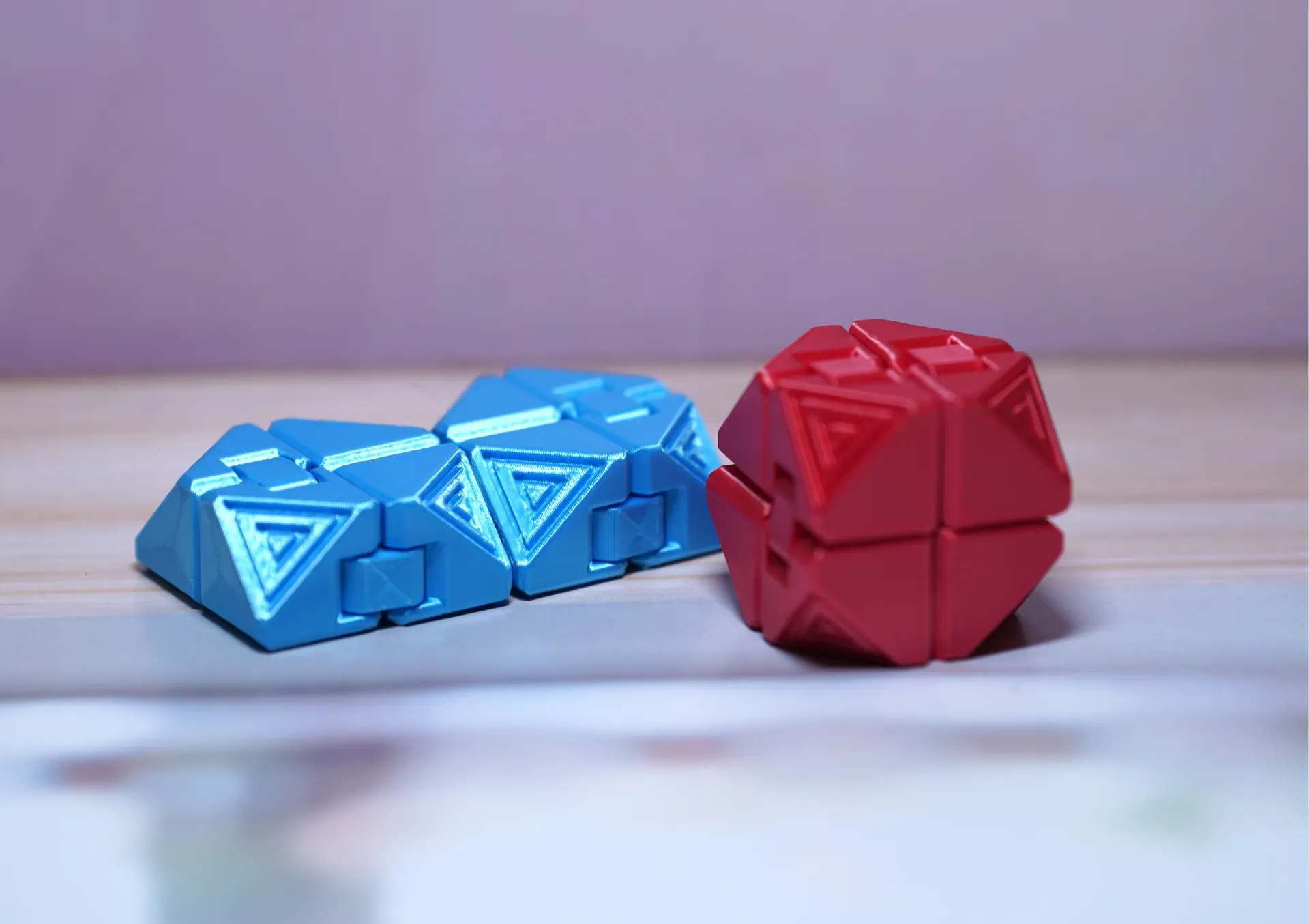 Triangler Infinity Cube (Blue)