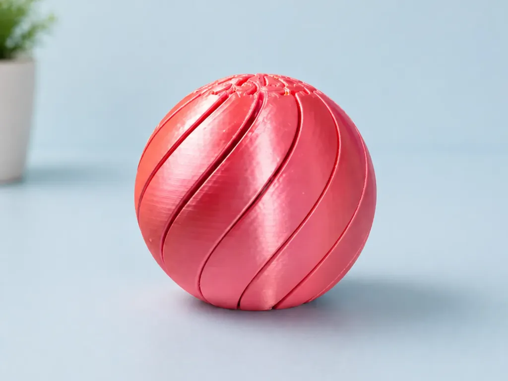 Twisty Fidget Ball (2.5 in, Blue, 300)